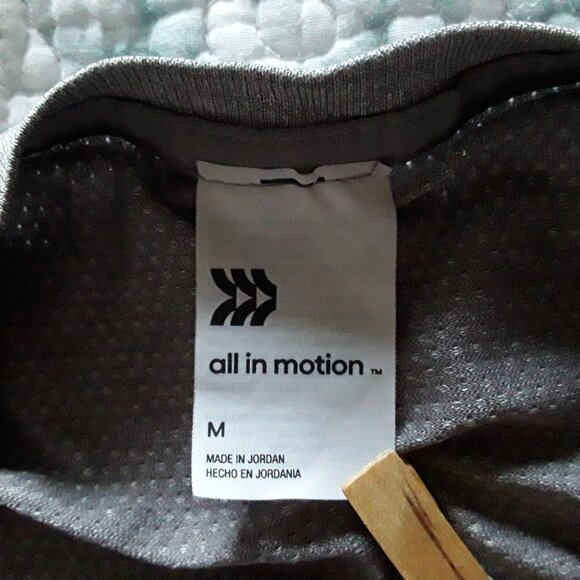 All in Motion Womens Size Medium Like New Grey Athletic Shirt - Picture 4 of 4
